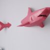 3D Shark Wall Decor for Kids