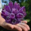 Dark Purple Amethyst Geode Cluster