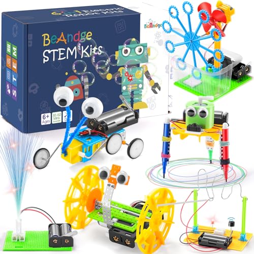 6-in-1 STEM Robotics Kit for Ages 6-12
