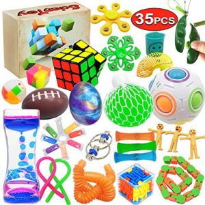 Scientoy 35-Piece Sensory Fidget Toy Set